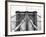 Brooklyn Bridge View-Philippe Hugonnard-Framed Photographic Print