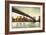 Brooklyn Bridge View-Matthew Daniels-Framed Art Print