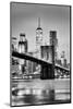 Brooklyn Bridge with 1 World Trade Centre in the background. New York City-Ed Hasler-Mounted Photographic Print