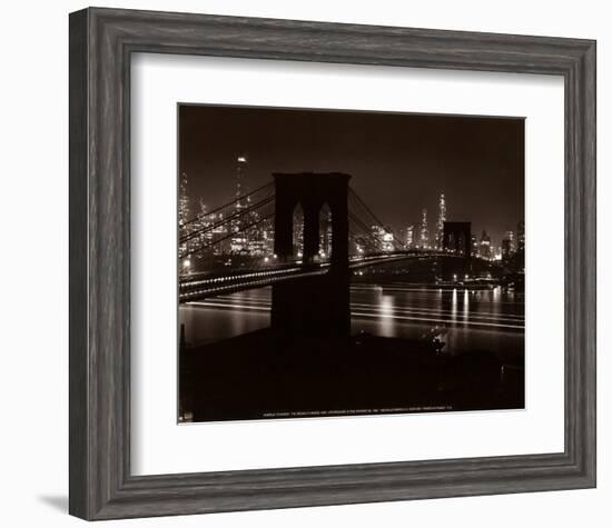 Brooklyn Bridge-Andreas Feininger-Framed Art Print