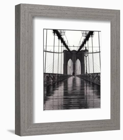 Brooklyn Bridge-Christopher Bliss-Framed Art Print