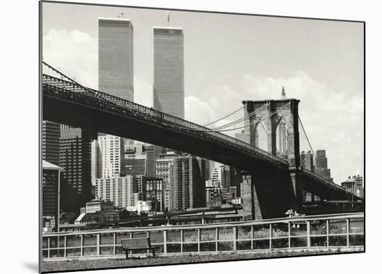 Brooklyn Bridge-Ralph Uicker-Mounted Art Print