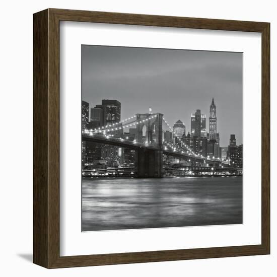 Brooklyn Bridge-Torsten Hoffmann-Framed Art Print