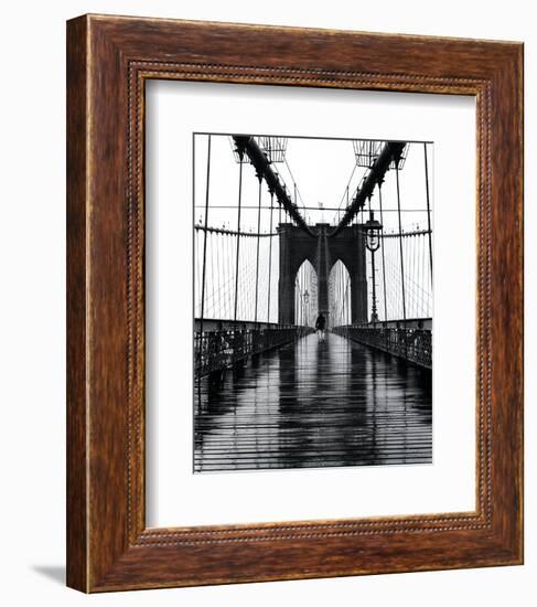 Brooklyn Bridge-Christopher Bliss-Framed Art Print