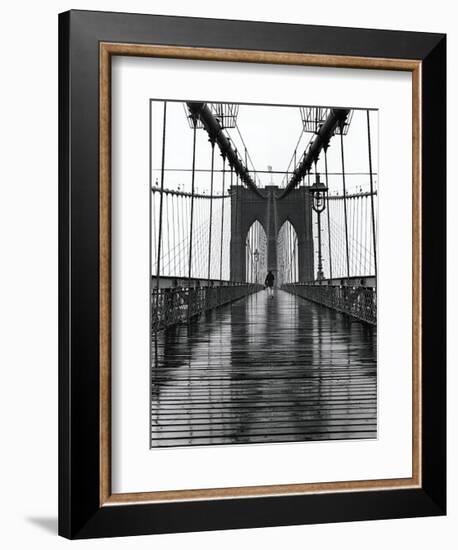 Brooklyn Bridge-Christopher Bliss-Framed Giclee Print