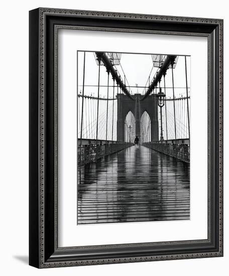 Brooklyn Bridge-Christopher Bliss-Framed Giclee Print