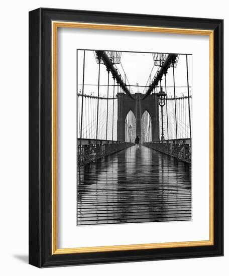 Brooklyn Bridge-Christopher Bliss-Framed Giclee Print