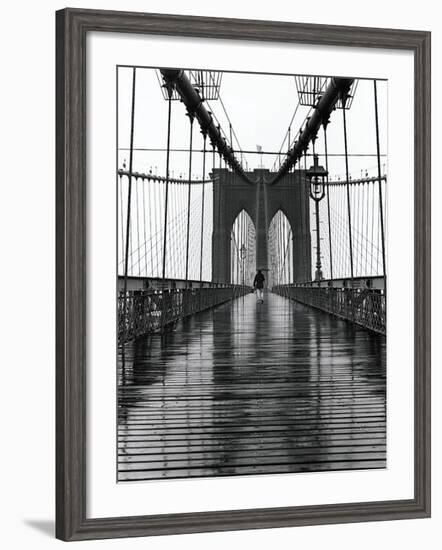 Brooklyn Bridge-Christopher Bliss-Framed Giclee Print