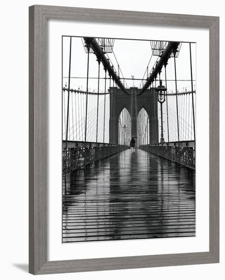 Brooklyn Bridge-Christopher Bliss-Framed Giclee Print