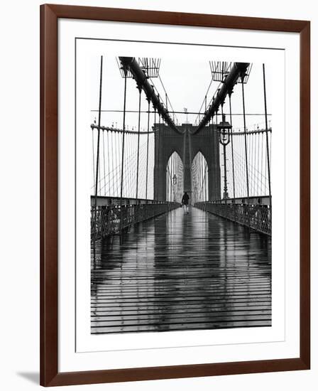 Brooklyn Bridge-Christopher Bliss-Framed Giclee Print