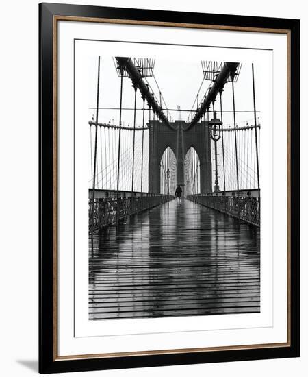 Brooklyn Bridge-Christopher Bliss-Framed Giclee Print