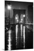 Brooklyn Bridge-Oleg Lugovskoy-Mounted Art Print