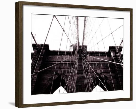 Brooklyn Bridge--Framed Photographic Print