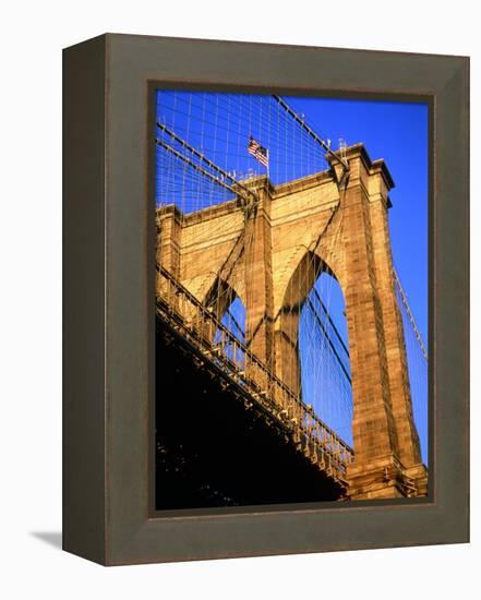 Brooklyn Bridge-Alan Schein-Framed Premier Image Canvas