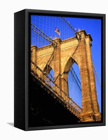 Brooklyn Bridge-Alan Schein-Framed Premier Image Canvas