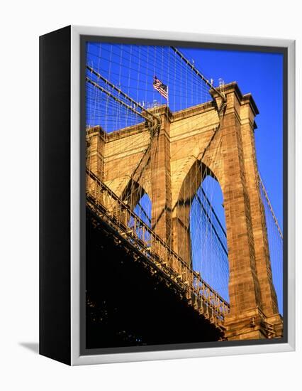 Brooklyn Bridge-Alan Schein-Framed Premier Image Canvas