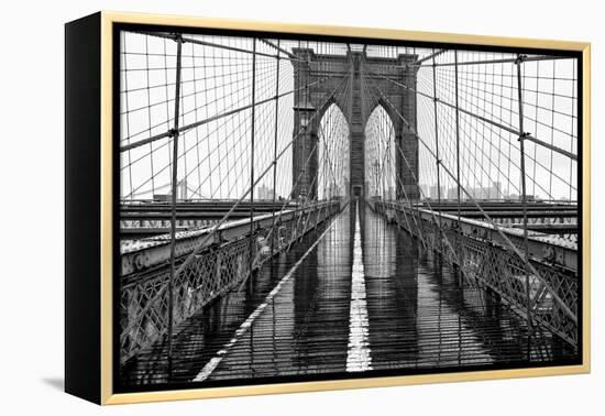 Brooklyn Bridge-PhotoINC-Framed Premier Image Canvas