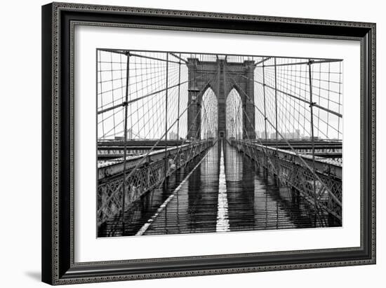 Brooklyn Bridge-PhotoINC-Framed Premium Photographic Print