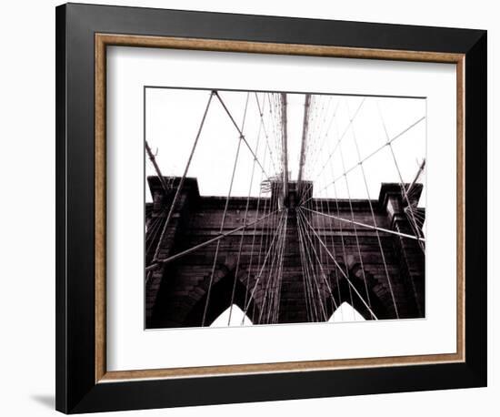 Brooklyn Bridge-null-Framed Photographic Print