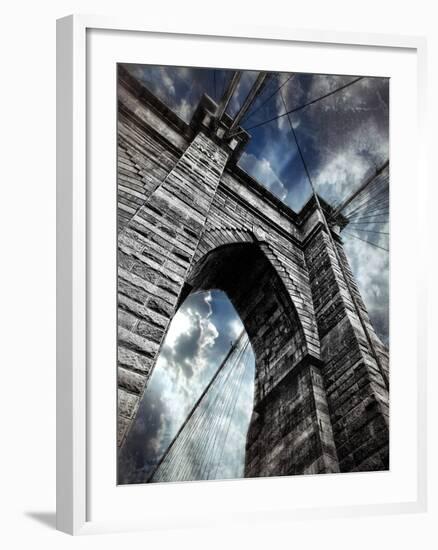 Brooklyn Bridge-Andrea Costantini-Framed Photographic Print