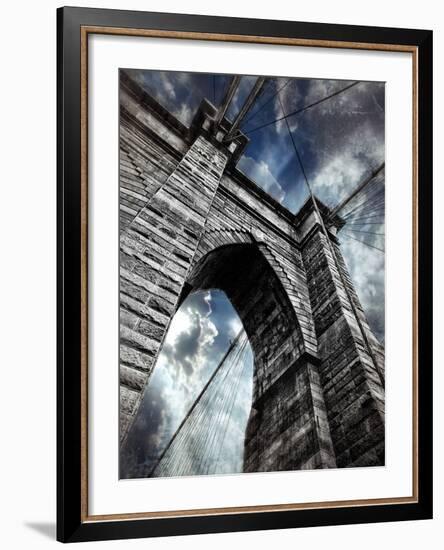 Brooklyn Bridge-Andrea Costantini-Framed Photographic Print