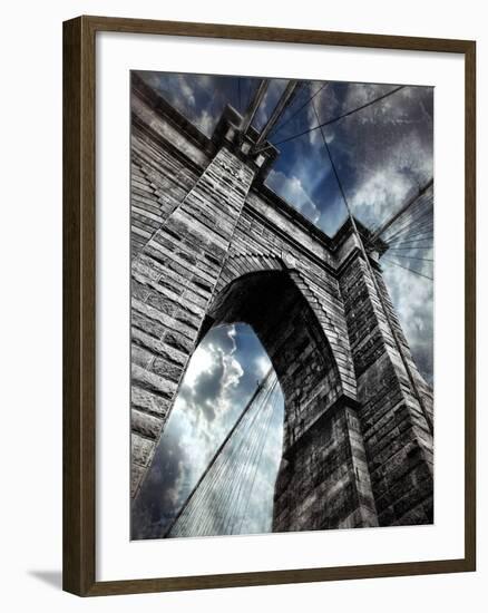 Brooklyn Bridge-Andrea Costantini-Framed Photographic Print