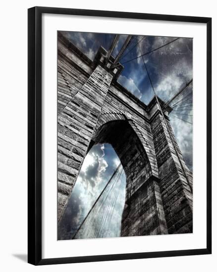 Brooklyn Bridge-Andrea Costantini-Framed Photographic Print