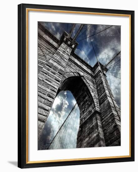 Brooklyn Bridge-Andrea Costantini-Framed Photographic Print