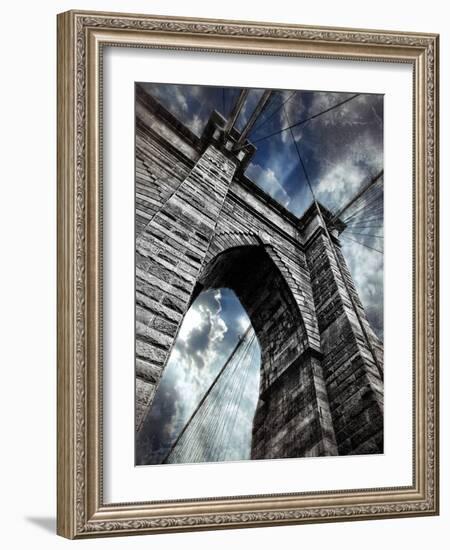 Brooklyn Bridge-Andrea Costantini-Framed Photographic Print