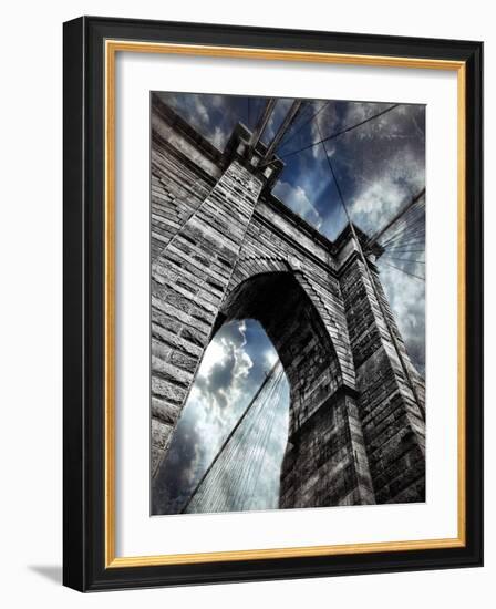 Brooklyn Bridge-Andrea Costantini-Framed Photographic Print