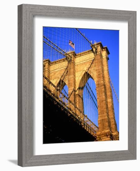 Brooklyn Bridge-Alan Schein-Framed Photographic Print