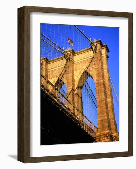 Brooklyn Bridge-Alan Schein-Framed Photographic Print