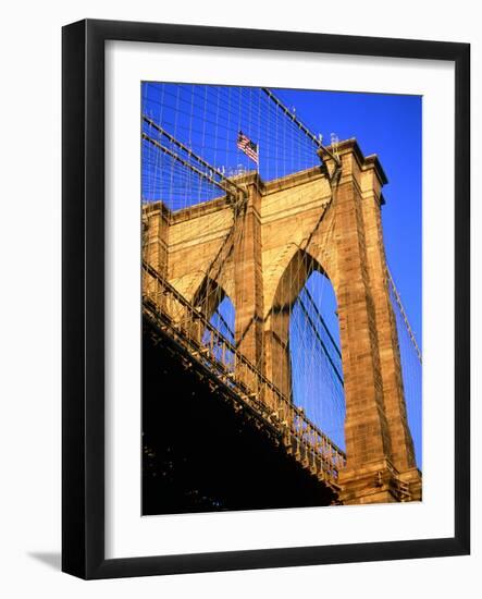 Brooklyn Bridge-Alan Schein-Framed Photographic Print