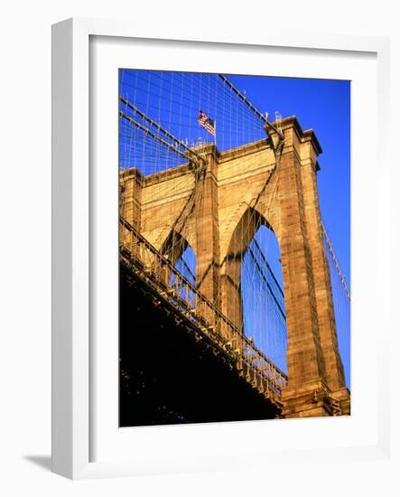 Brooklyn Bridge-Alan Schein-Framed Photographic Print