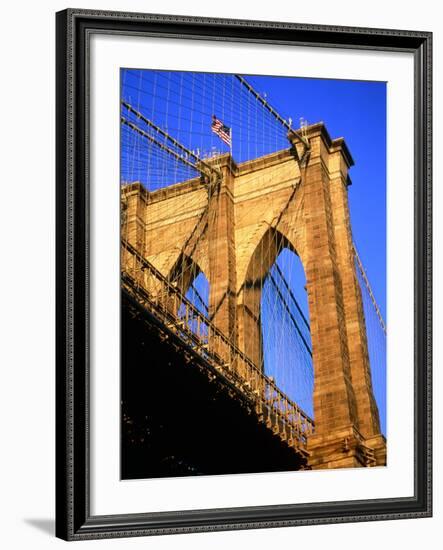 Brooklyn Bridge-Alan Schein-Framed Photographic Print