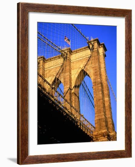 Brooklyn Bridge-Alan Schein-Framed Photographic Print