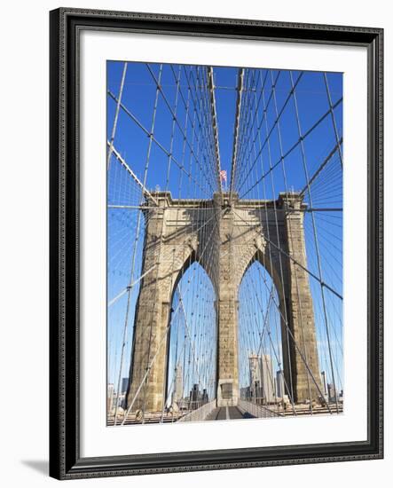 Brooklyn Bridge-Alan Schein-Framed Photographic Print