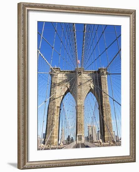 Brooklyn Bridge-Alan Schein-Framed Photographic Print