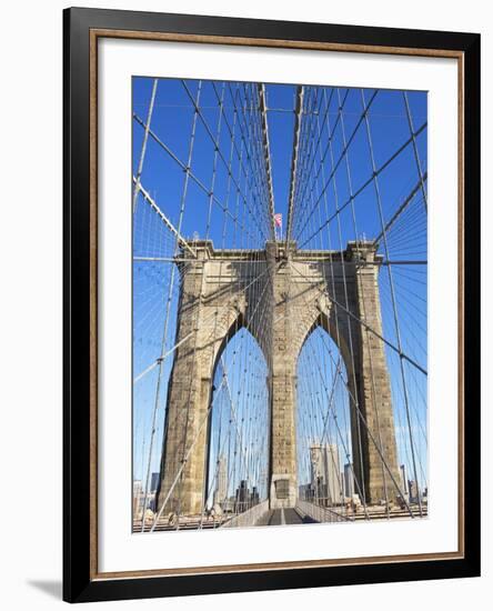 Brooklyn Bridge-Alan Schein-Framed Photographic Print