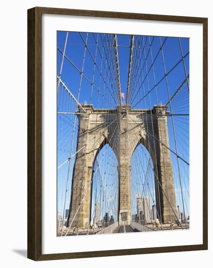 Brooklyn Bridge-Alan Schein-Framed Photographic Print