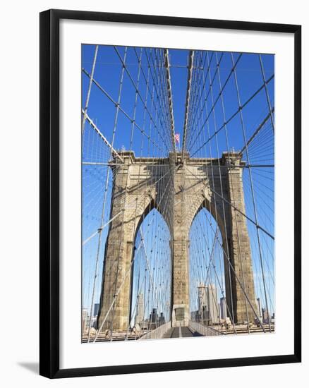 Brooklyn Bridge-Alan Schein-Framed Photographic Print