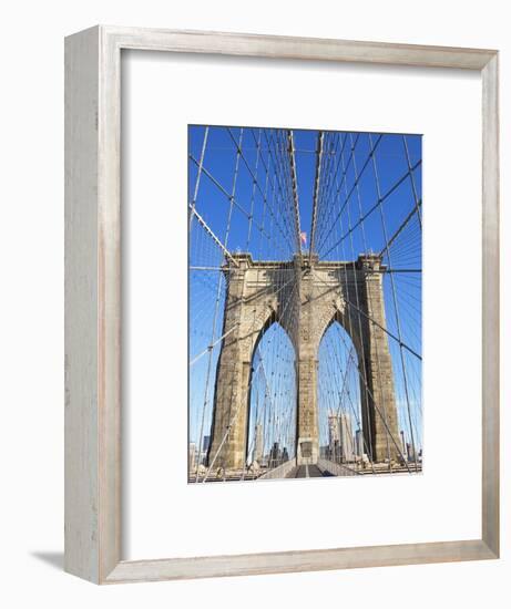 Brooklyn Bridge-Alan Schein-Framed Photographic Print