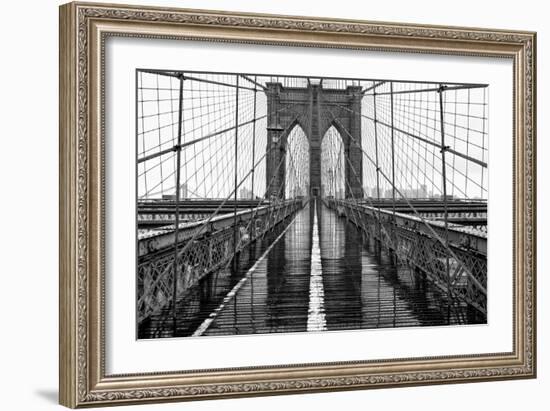 Brooklyn Bridge-PhotoINC-Framed Photographic Print