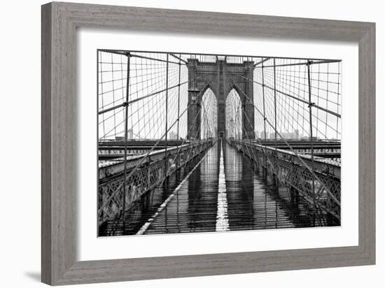 Brooklyn Bridge-PhotoINC-Framed Photographic Print