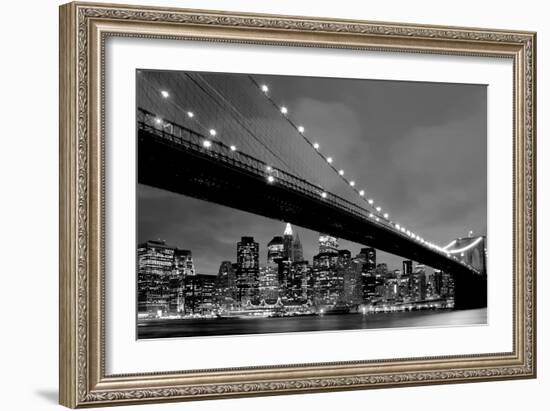 Brooklyn Bridge-PhotoINC-Framed Photographic Print