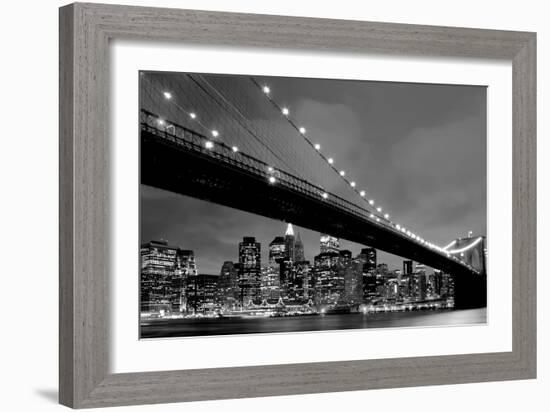 Brooklyn Bridge-PhotoINC-Framed Photographic Print