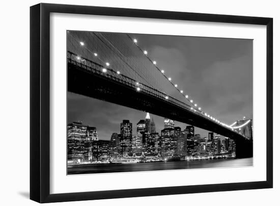 Brooklyn Bridge-PhotoINC-Framed Photographic Print