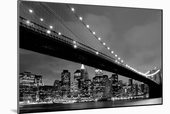 Brooklyn Bridge-PhotoINC-Mounted Photographic Print