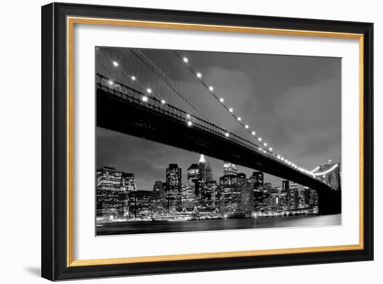 Brooklyn Bridge-PhotoINC-Framed Photographic Print