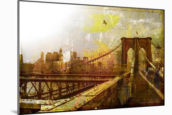 Brooklyn Bridge-null-Mounted Art Print